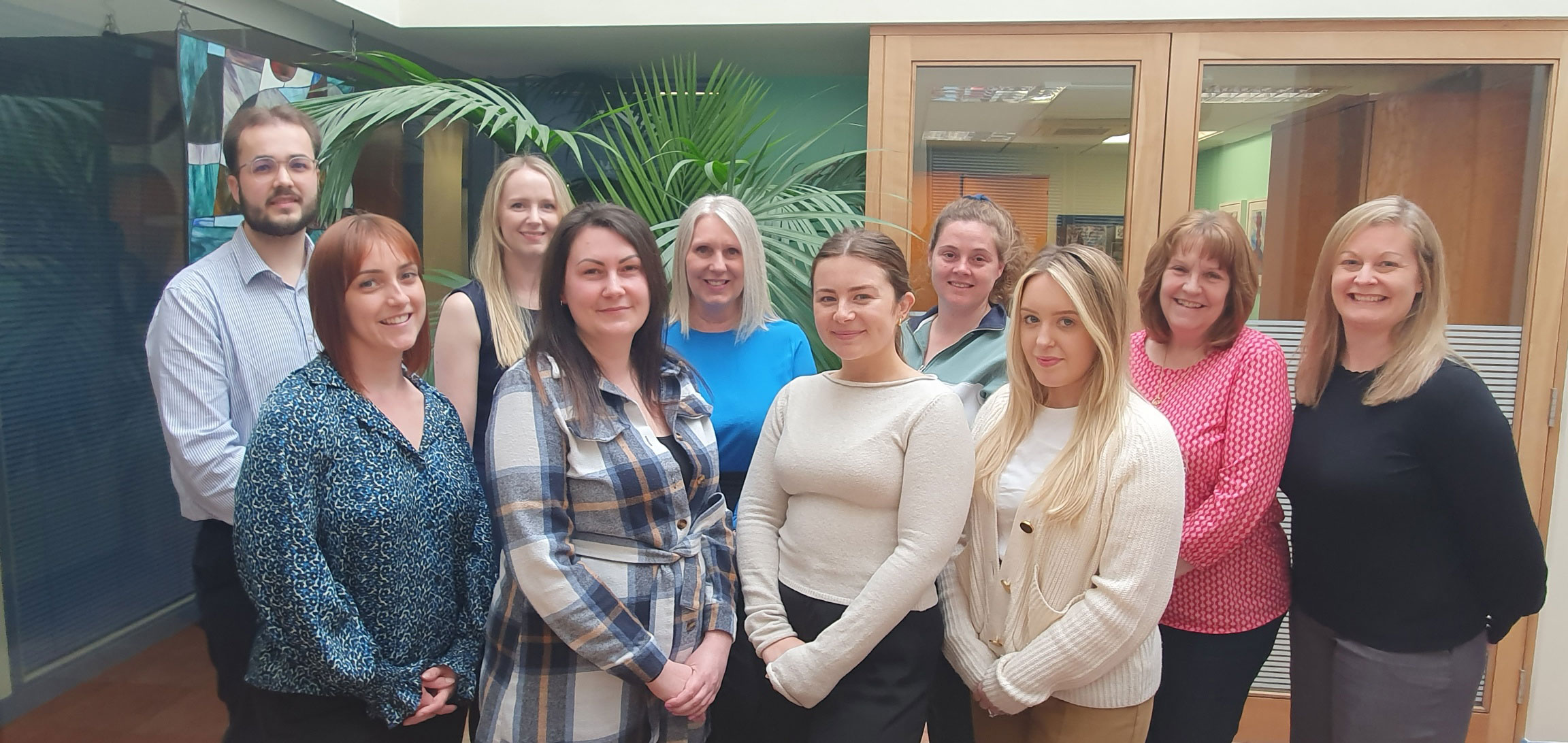 Probate solicitor consulting with clients