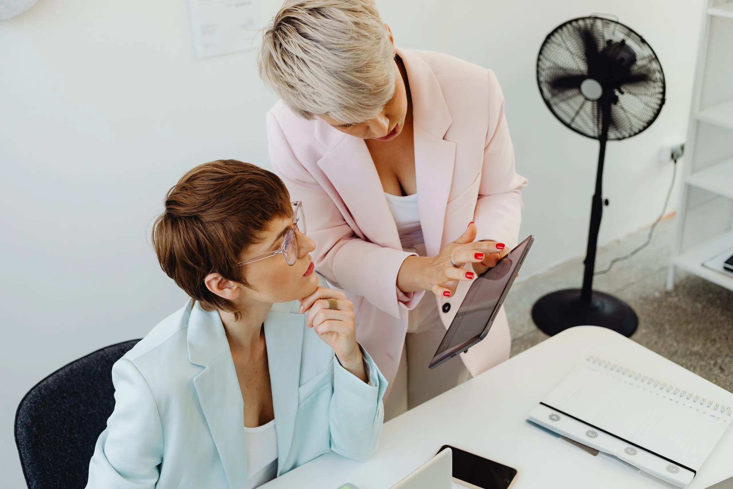 Solicitor conducting probate session